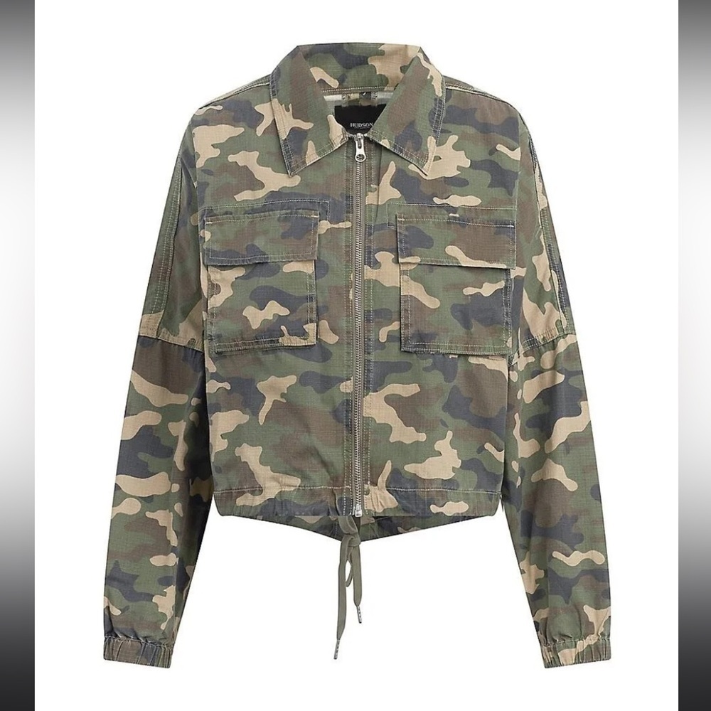 Hudson Camo Cropped Jacket